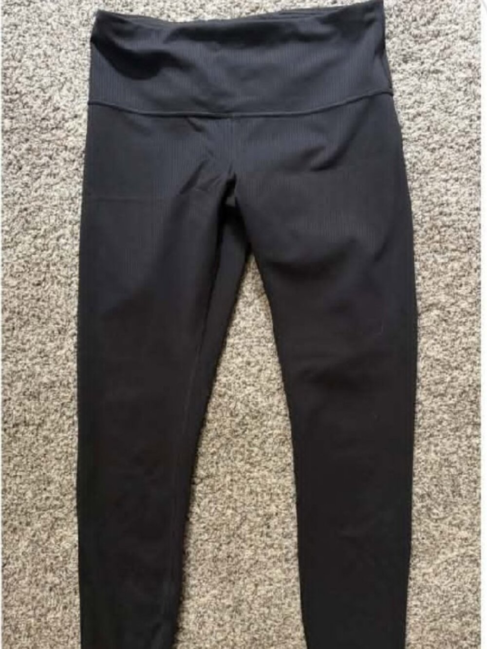 Lululemon Wunder Under Train 28" Ribbed Size 10